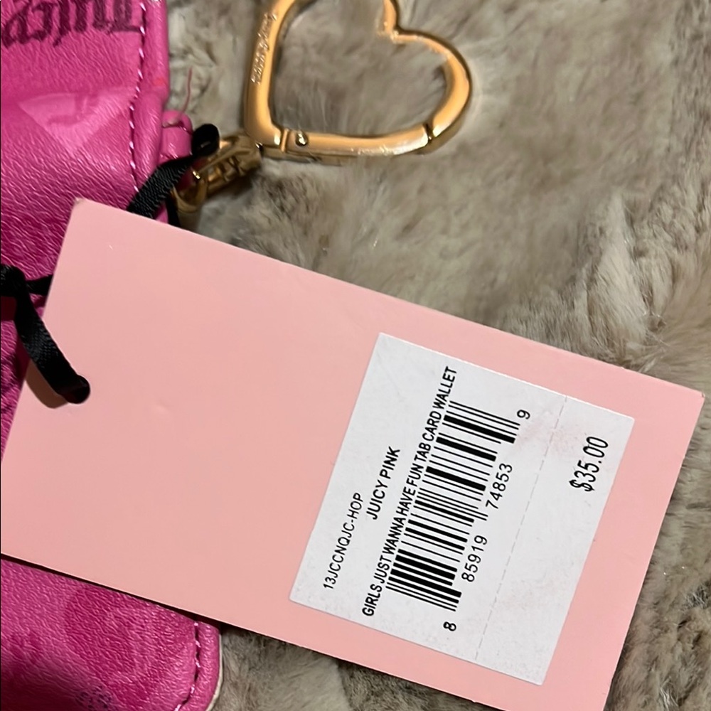 Juicy Couture Pink Card Holder - Picture 12 of 12